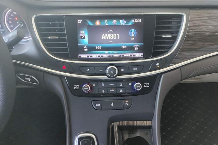 Used Buick LaCrosse 2016 Revised 20T Leading Edition Audio And AC Panel