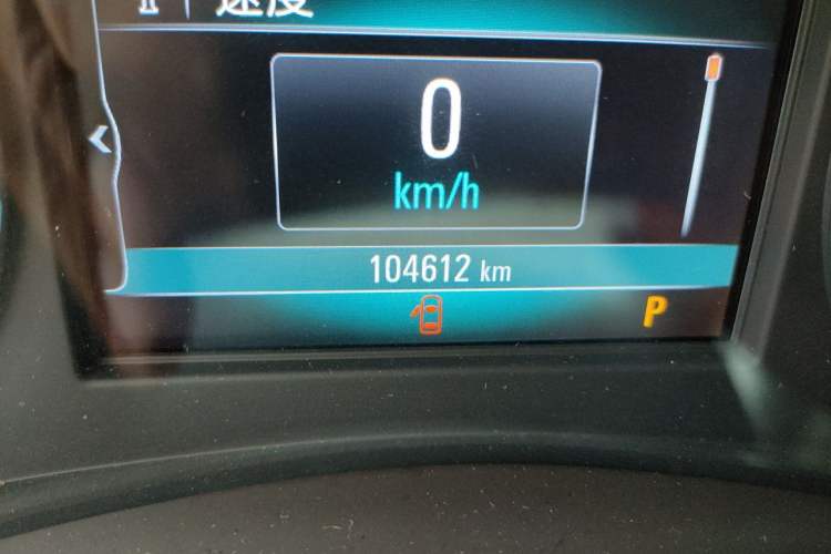 Used Buick LaCrosse 2016 Revised 20T Leading Edition Odometer Close Up