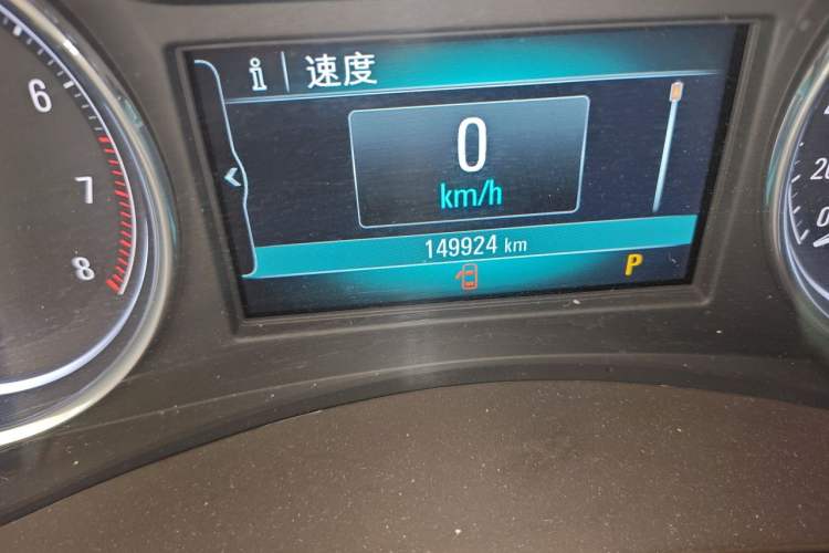 Used Buick LaCrosse 2016 Revised 20T Leading Edition Odometer Close Up