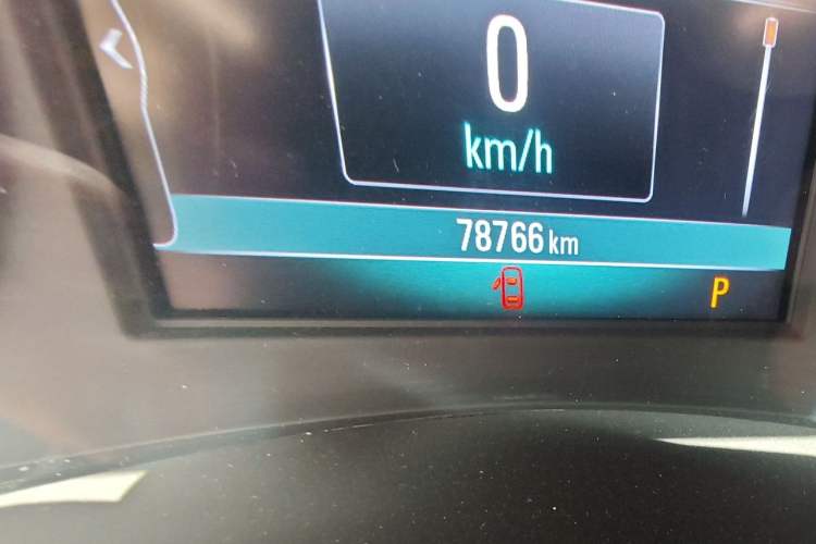 Used Buick LaCrosse 2016 20T Elite Edition Odometer Close Up