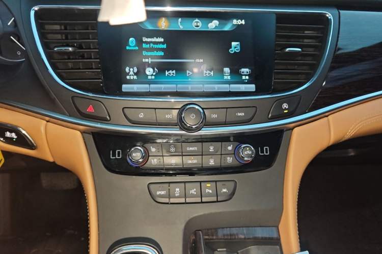 Used Buick LaCrosse 2016 28T Luxury Version Audio And AC Panel