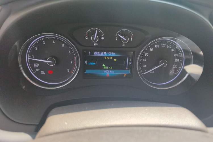 Used Buick LaCrosse 2016 Revised 20T Leading Edition Odometer Close Up