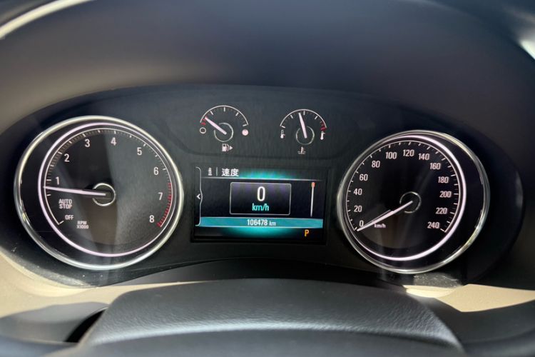Used Buick LaCrosse 2016 Revised Version 28T Elite Edition Odometer Close Up