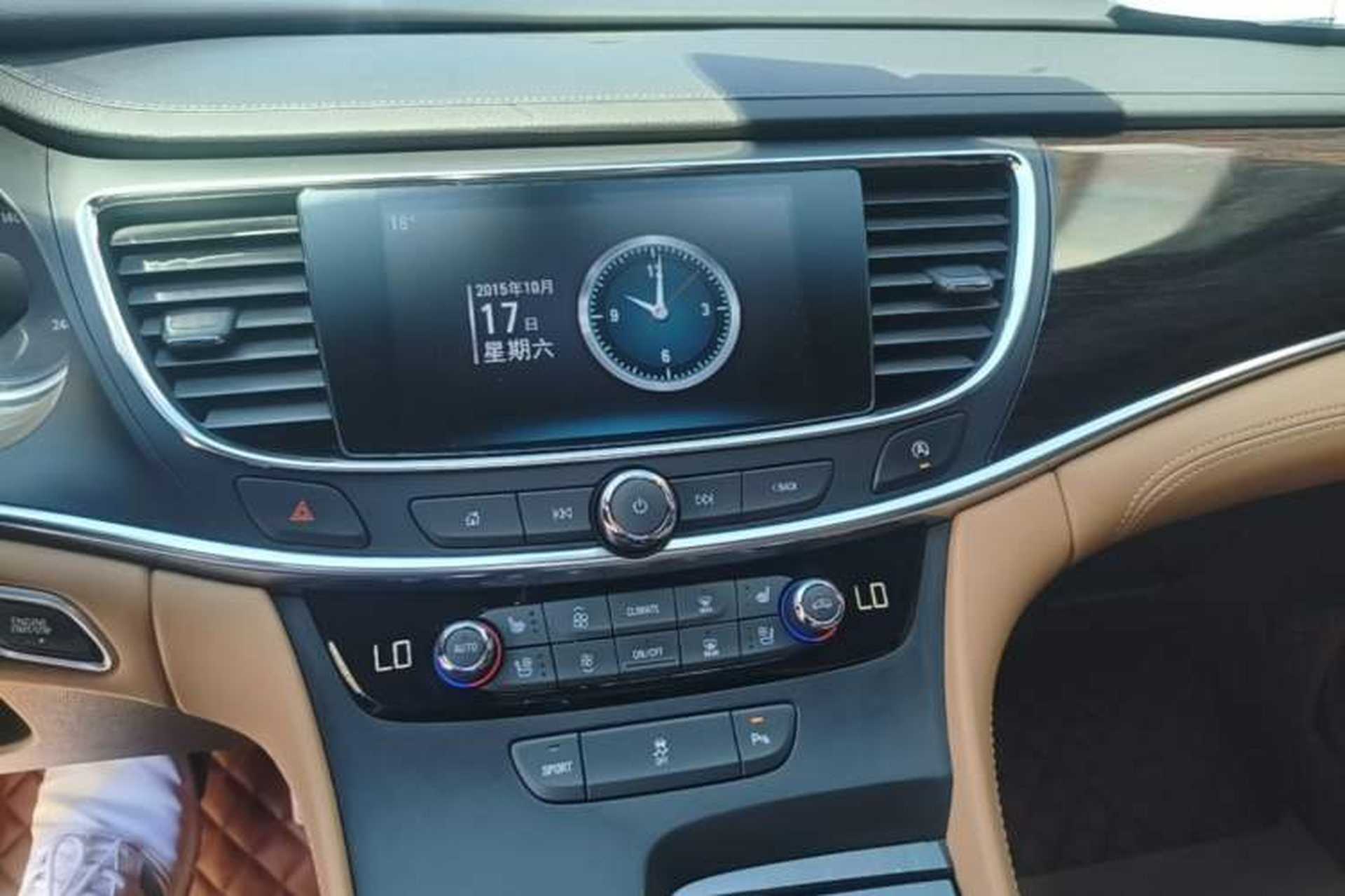 Used Buick LaCrosse 2016 20T Elite Edition Audio And AC Panel