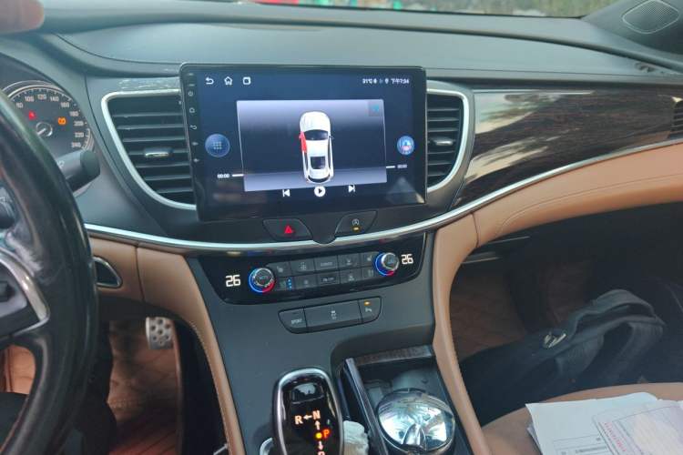 Used Buick LaCrosse 2016 28T Elite Model Audio And AC Panel