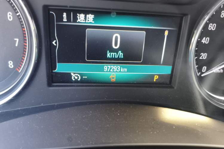 Used Buick LaCrosse 2016 Revised 20T Leading Edition Odometer Close Up