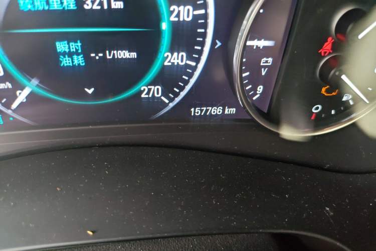 Used Buick LaCrosse 2016 20T Luxury Model Odometer Close Up