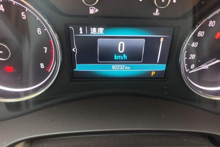 Used Buick LaCrosse 2016 Revised 20T Leading Edition Odometer Close Up