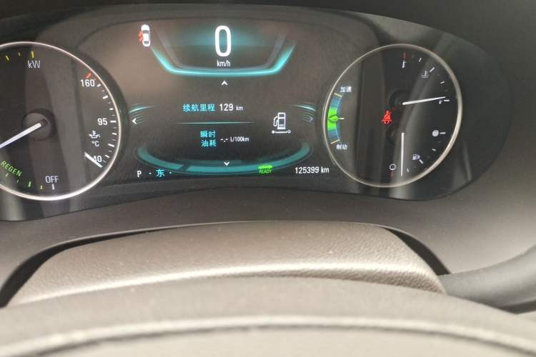 Used Buick LaCrosse 2016 30H Luxury Version Odometer Close Up