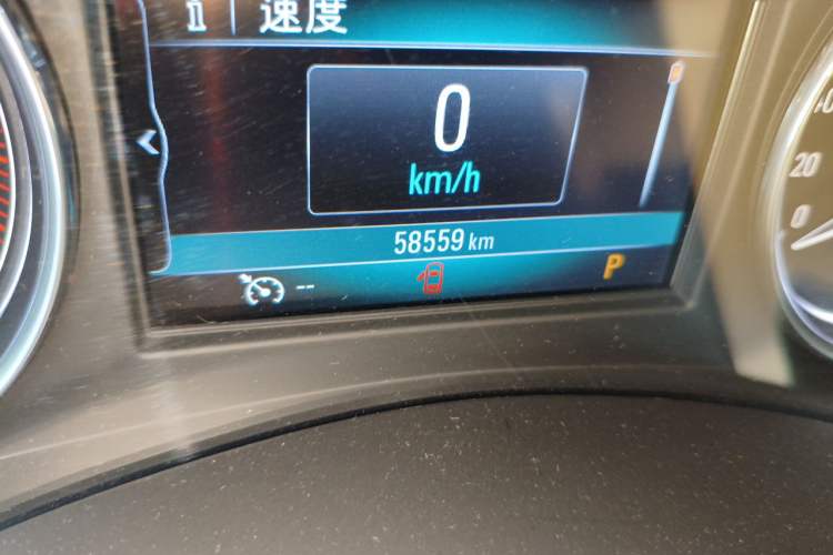 Used Buick LaCrosse 2016 20T Elite Edition Odometer Close Up