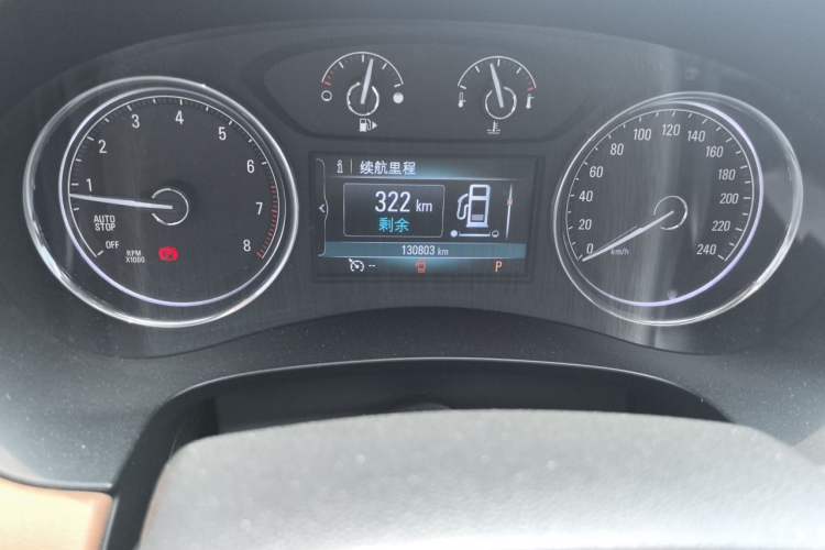 Used Buick LaCrosse 2016 20T Elite Edition Odometer Close Up