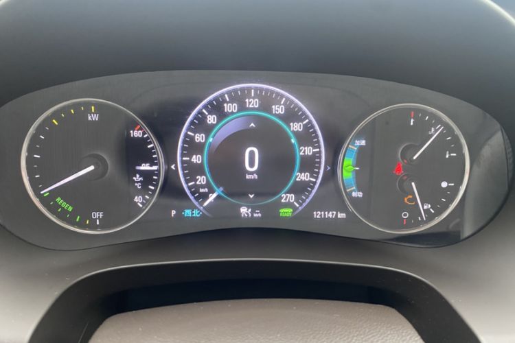 Used Buick LaCrosse 2016 30H Luxury Version Odometer Close Up
