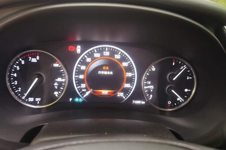 Used Buick LaCrosse 2018 28T Luxury Model Instrument Cluster