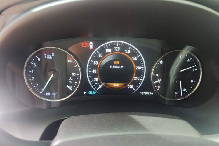 Used Buick LaCrosse 2018 20T Luxury Model Instrument Cluster