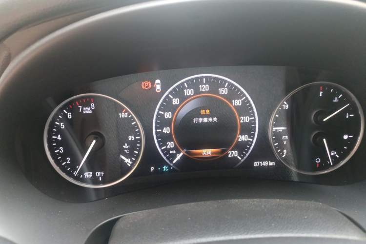 Used Buick LaCrosse 2018 28T Luxury Model Instrument Cluster