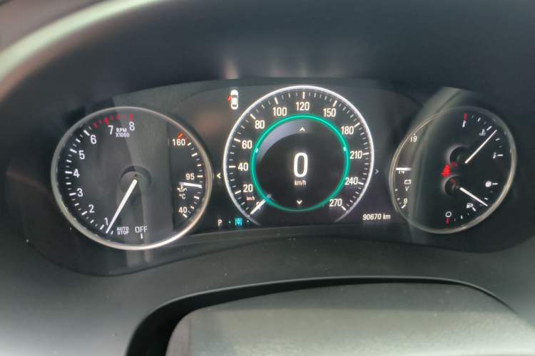 Used Buick LaCrosse 2018 28T Luxury Model Instrument Cluster