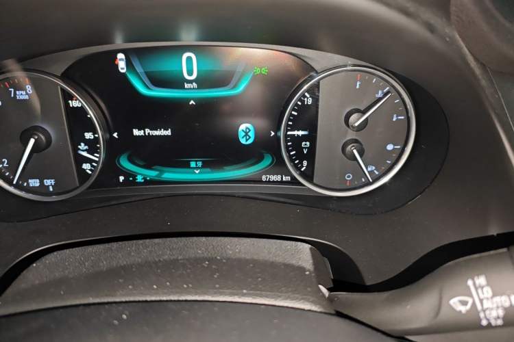 Used Buick LaCrosse 2018 20T Luxury Model Odometer Close Up