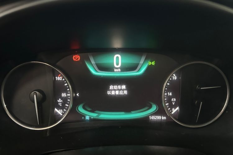 Used Buick LaCrosse 2018 20T Luxury Model Odometer Close Up