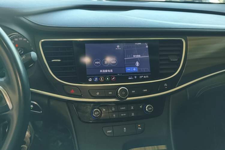 Used Buick LaCrosse 2020 652T Luxury Version Audio And AC Panel
