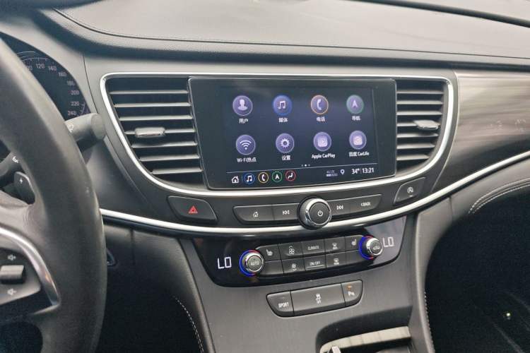 Used Buick LaCrosse 2020 652T Luxury Version Audio And AC Panel