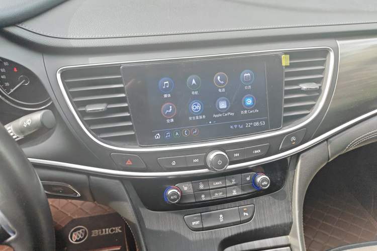 Used Buick LaCrosse 2020 652T Luxury Version Audio And AC Panel