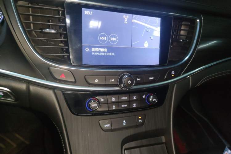 Used Buick LaCrosse 2020 652T Luxury Version Audio And AC Panel