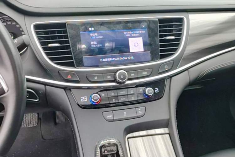 Used Buick LaCrosse 2020 652T Luxury Version Audio And AC Panel