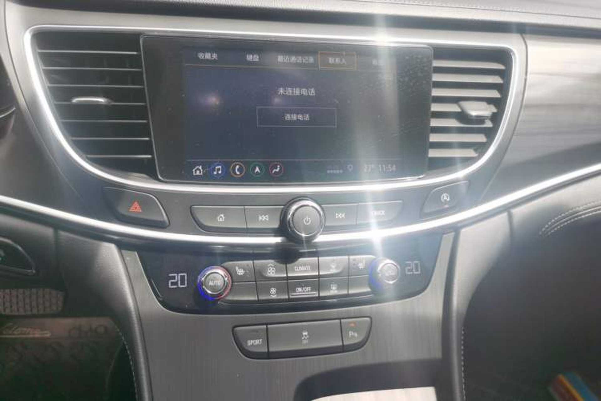 Used Buick LaCrosse 2020 652T Luxury Version Audio And AC Panel