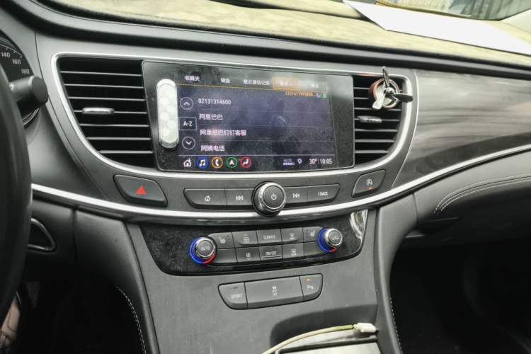 Used Buick LaCrosse 2020 652T Luxury Version Audio And AC Panel