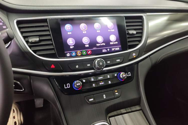 Used Buick LaCrosse 2020 652T Luxury Version Audio And AC Panel