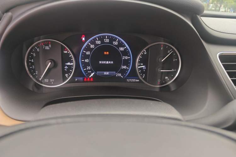 Used Buick LaCrosse 2020 652T Prestige Edition Odometer Close Up