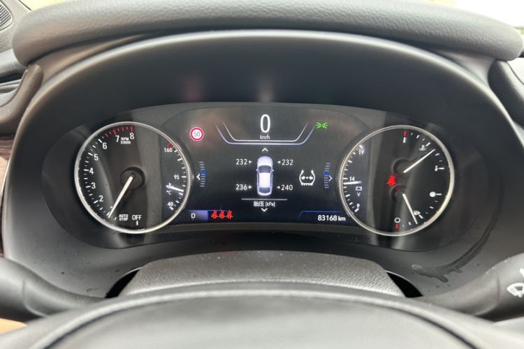Used Buick LaCrosse 2020 652T Prestige Edition Odometer Close Up