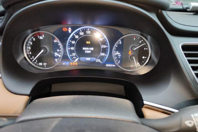 Used Buick LaCrosse 2020 652T Prestige Edition Odometer Close Up
