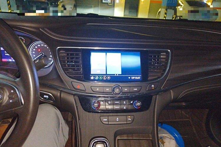Used Buick LaCrosse 2021 652T Luxury Model Audio And AC Panel
