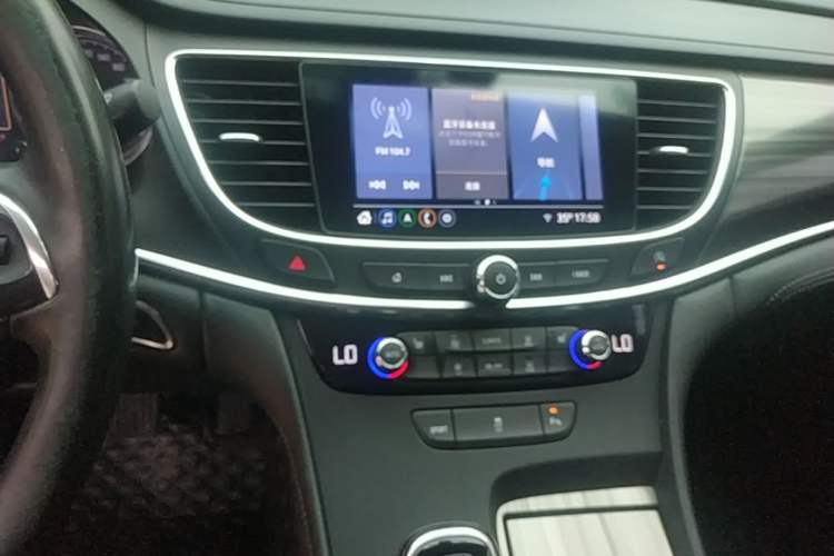 Used Buick LaCrosse 2021 652T Luxury Model Audio And AC Panel