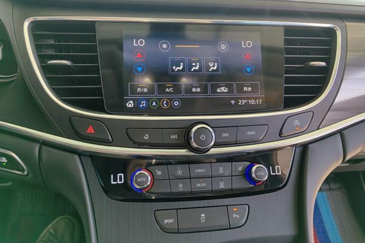 Used Buick LaCrosse 2021 652T Luxury Model Audio And AC Panel