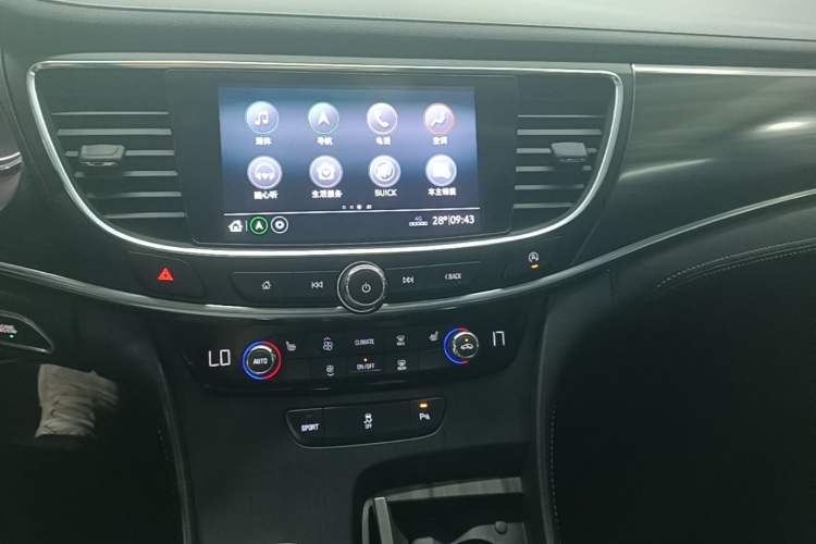 Used Buick LaCrosse 2021 652T Luxury Model Audio And AC Panel