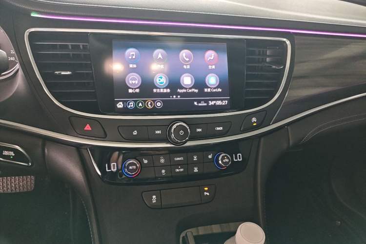 Used Buick LaCrosse 2021 552T Luxury Version Audio And AC Panel