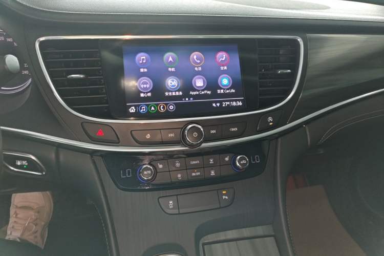 Used Buick LaCrosse 2021 552T Luxury Version Audio And AC Panel