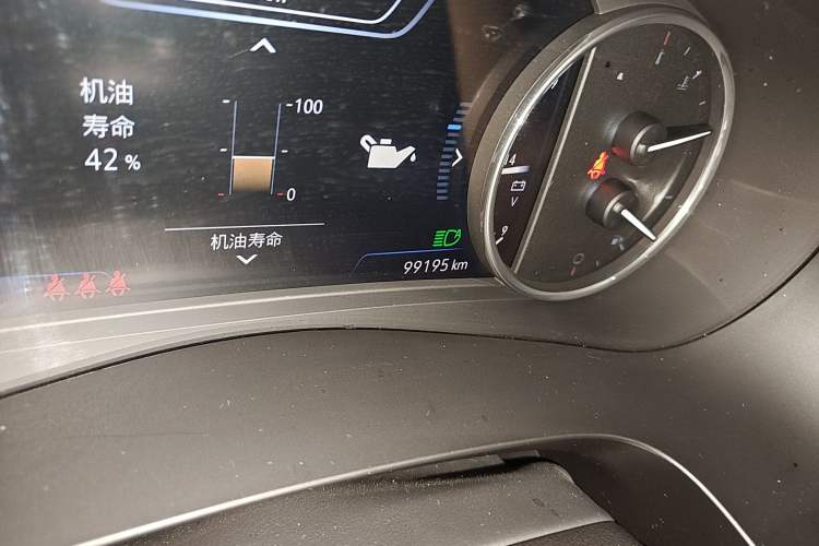 Used Buick LaCrosse 2021 652T Premium Edition Odometer Close Up