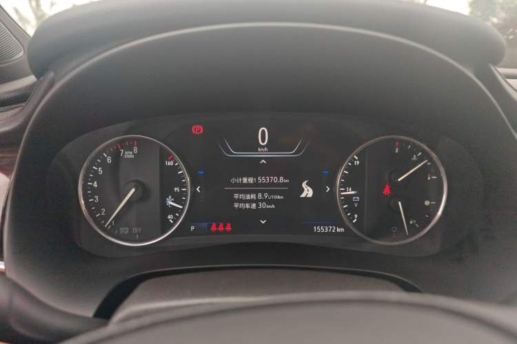 Used Buick LaCrosse 2021 652T Premium Edition Odometer Close Up