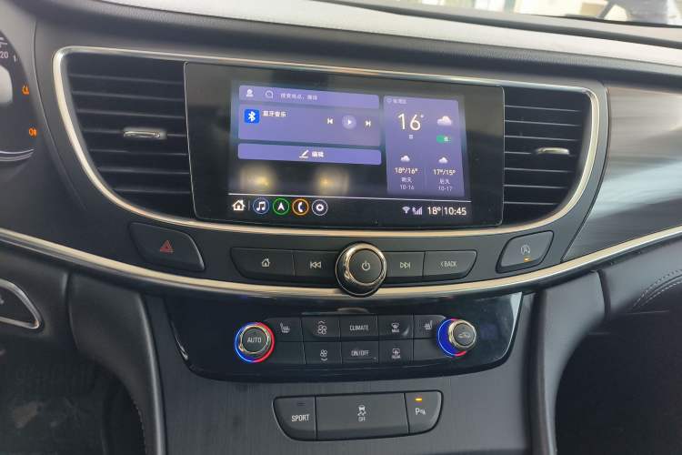 Used Buick LaCrosse 2021 652T Luxury Model Audio And AC Panel