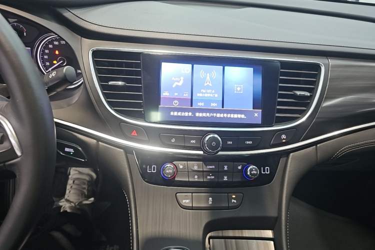 Used Buick LaCrosse 2021 652T Luxury Model Audio And AC Panel