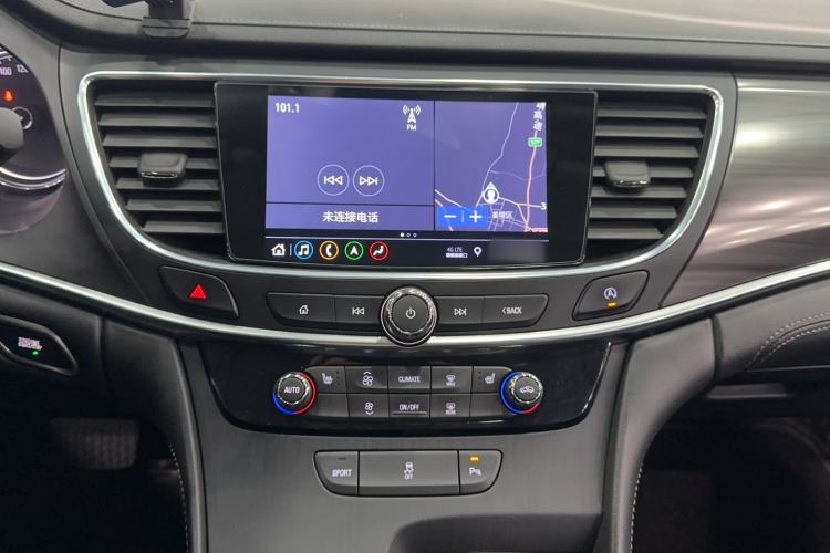 Used Buick LaCrosse 2021 652T Luxury Model Audio And AC Panel