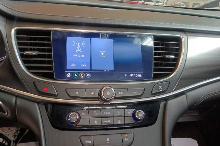 Used Buick LaCrosse 2021 652T Luxury Model Audio And AC Panel