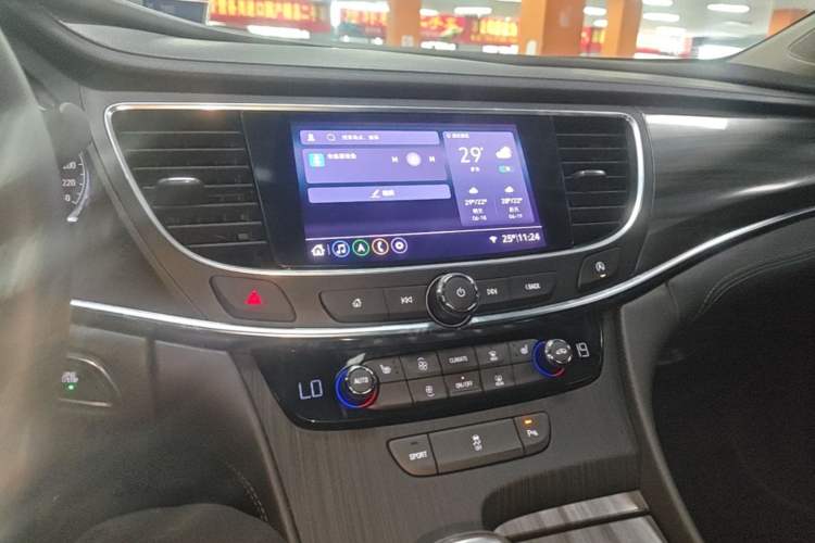 Used Buick LaCrosse 2021 652T Luxury Model Audio And AC Panel