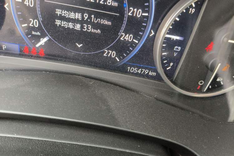 Used Buick LaCrosse 2021 Avenir Avia First-Edition Model Odometer Close Up
