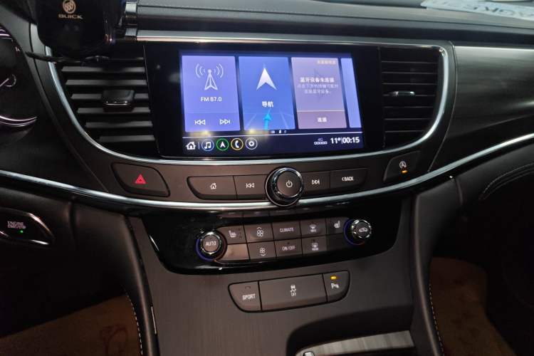 Used Buick LaCrosse 2022 652T Luxury Version Audio And AC Panel