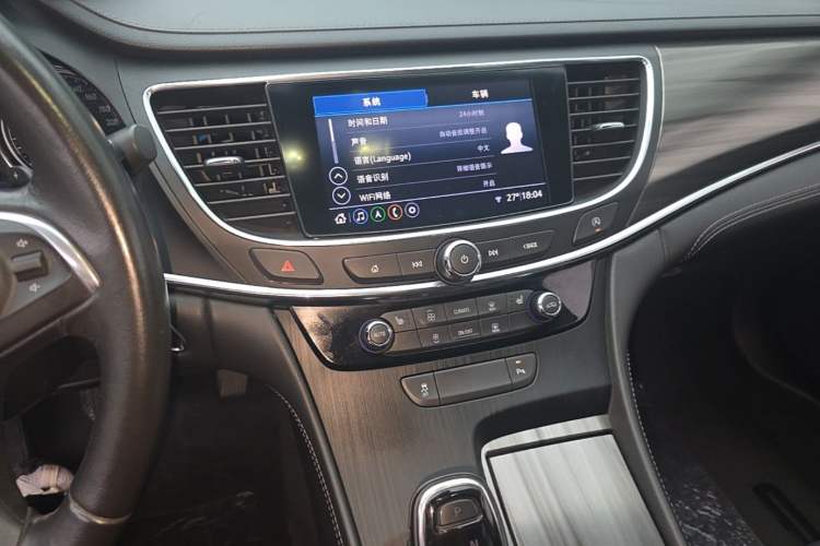 Used Buick LaCrosse 2022 552T Luxury Version Audio And AC Panel