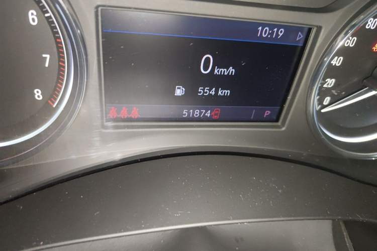 Used Buick LaCrosse 2022 552T Luxury Version Odometer Close Up